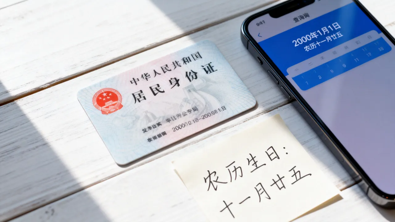 身份证上的日期是阴历吗,怎么查对应的农历生日? 身份证上的日期是阴历吗,怎么查对应的农历生日?