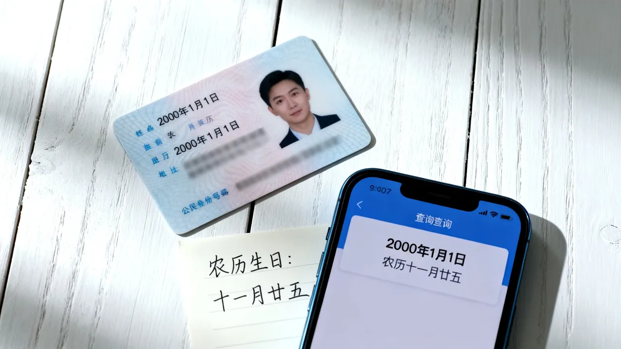 身份证上的日期是阴历吗,怎么查对应的农历生日? 身份证上的日期是阴历吗,怎么查对应的农历生日?