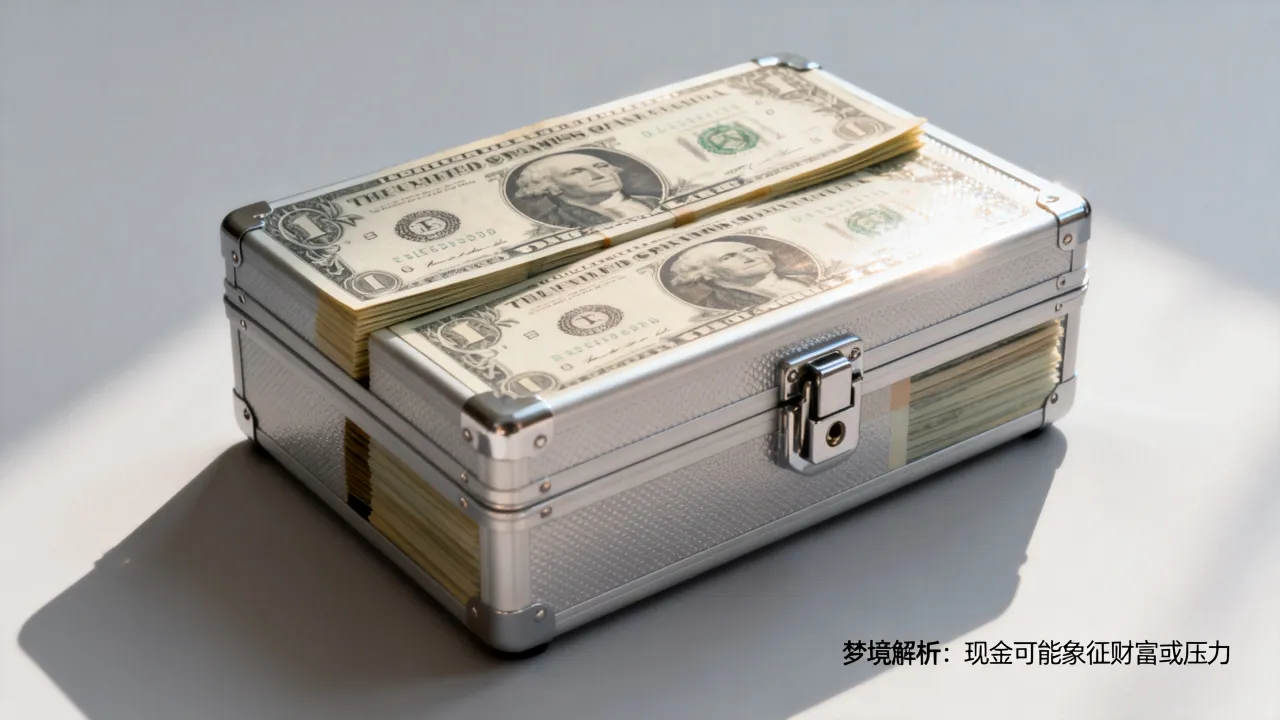 梦到一箱子钱是凶兆还是吉兆，梦见一箱子现金有何预兆