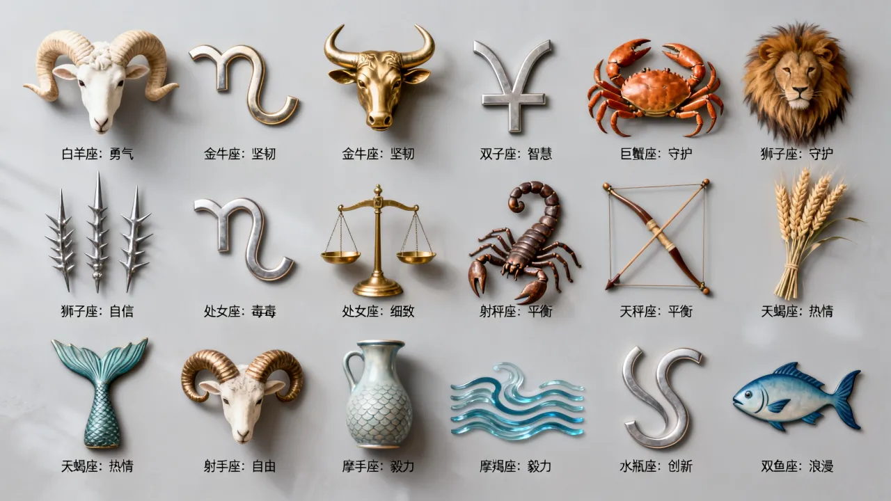 十二星座的代表意义是什么，星座代表含义有哪些？