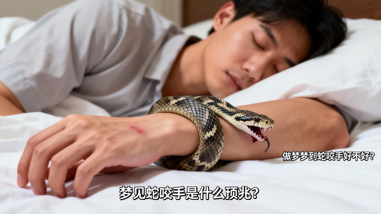 梦见蛇咬手是什么预兆?做梦梦到蛇咬手好不好? 梦见蛇咬手是什么预兆?做梦梦到蛇咬手好不好?