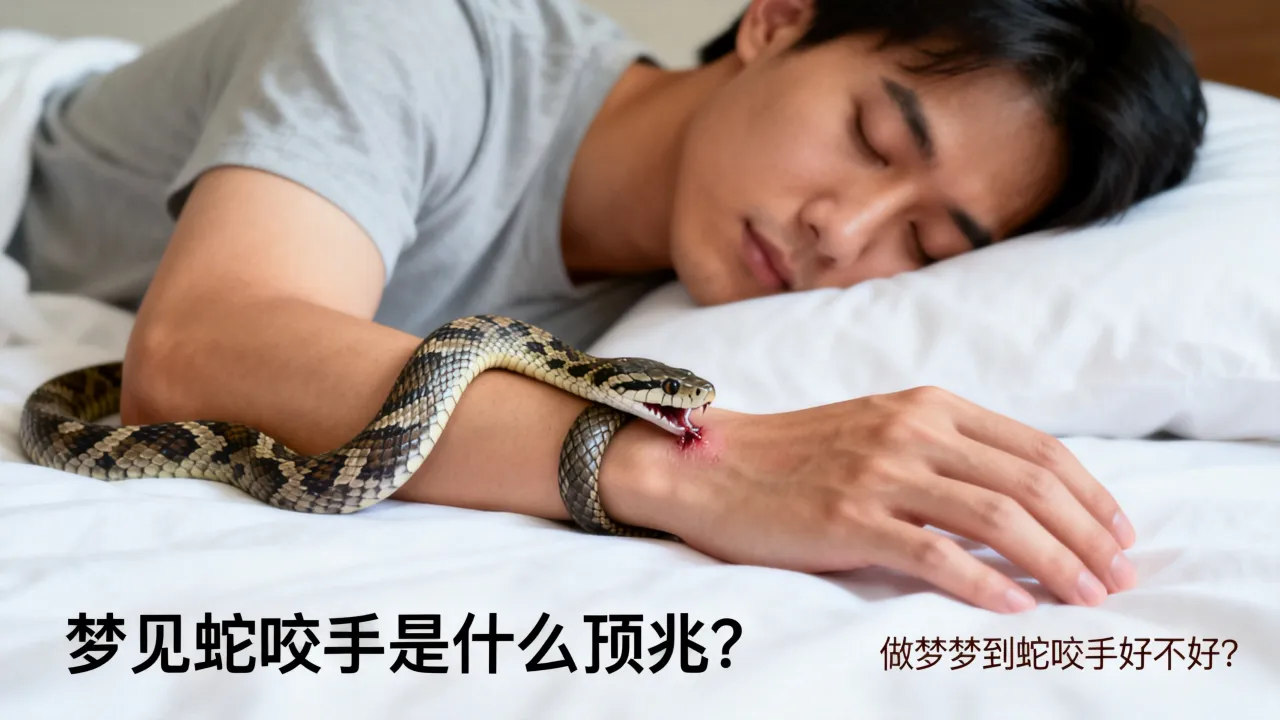 梦见蛇咬手是什么预兆?做梦梦到蛇咬手好不好? 梦见蛇咬手是什么预兆?做梦梦到蛇咬手好不好?