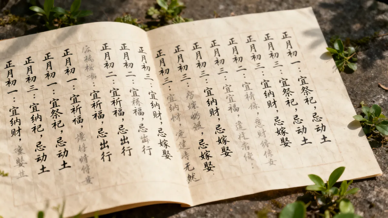 阴历每个日子的详解是什么？阴历每日宜忌吉凶查询表