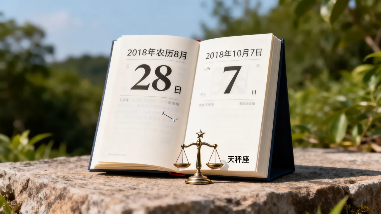 2018年农历8月28日是阳历几号,阴历八月二十八是什么星座 2018年农历8月28日是阳历几号,阴历八月二十八是什么星座
