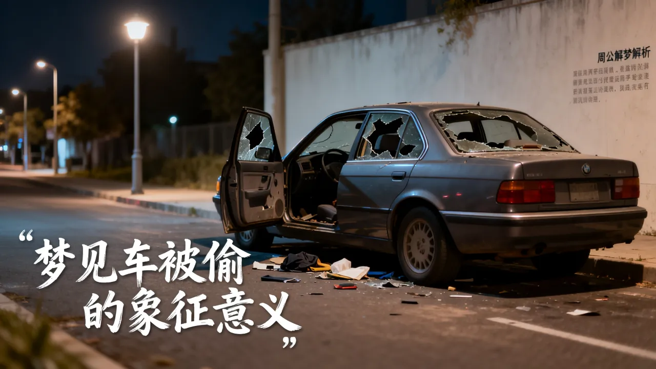 梦见车被偷了是什么意思，做梦梦到车被偷了预兆好坏周公解梦？