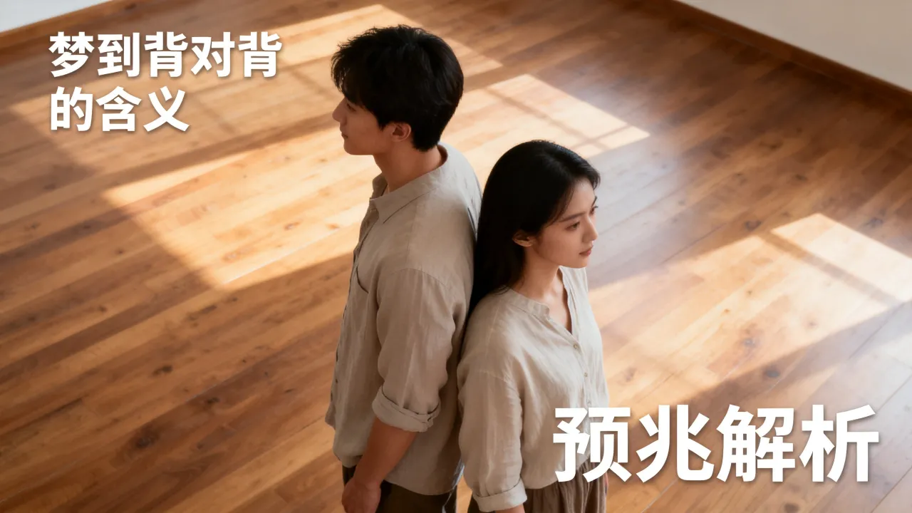 梦到了背对背是什么意思,梦见背对背的人有何预兆 梦到了背对背是什么意思,梦见背对背的人有何预兆