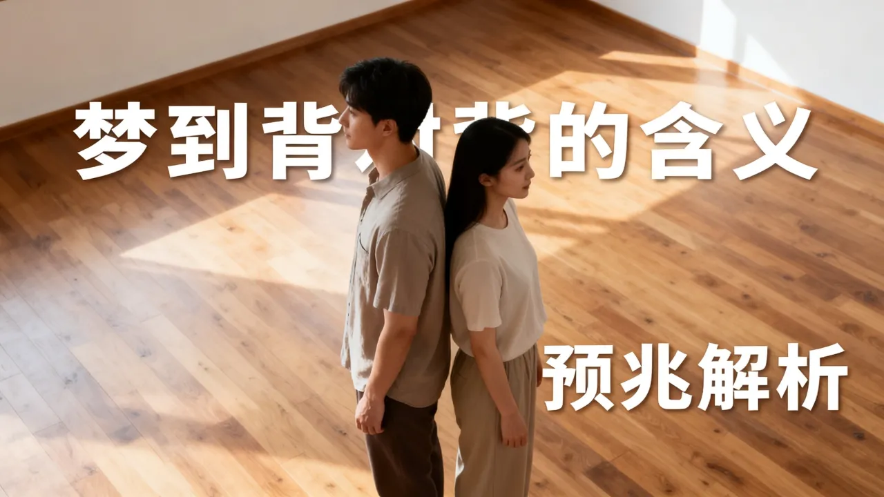 梦到了背对背是什么意思,梦见背对背的人有何预兆 梦到了背对背是什么意思,梦见背对背的人有何预兆
