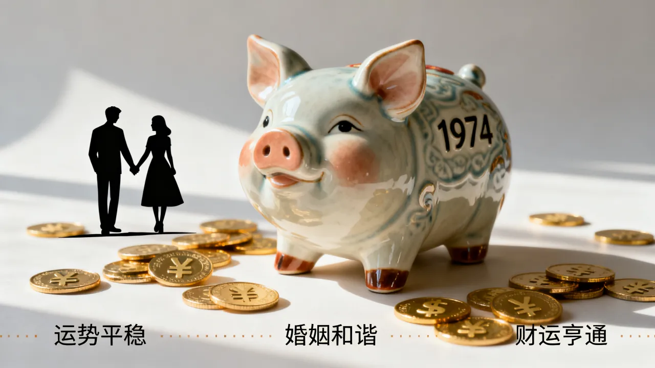 1974属猪的命运好不好？属猪人一生运势和婚姻财运详解