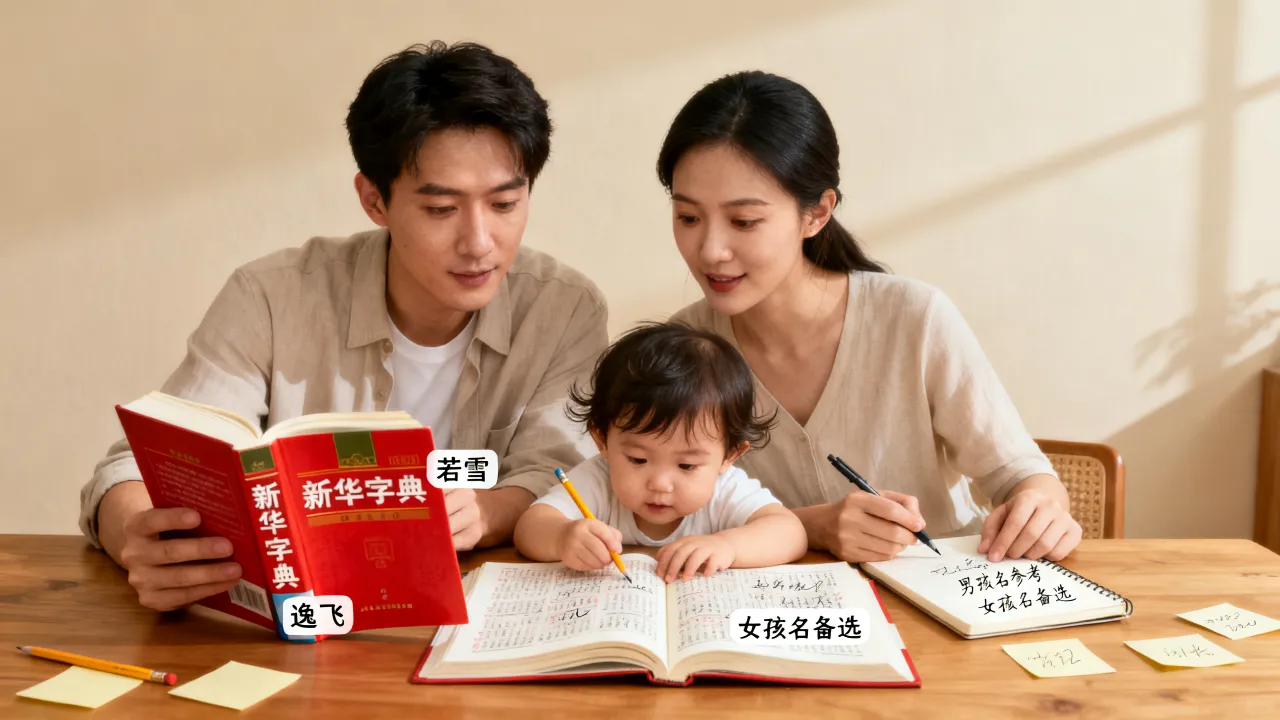 宝宝起名怎么那么难,为什么现在父母取名总爱翻字典? 宝宝起名怎么那么难,为什么现在父母取名总爱翻字典?