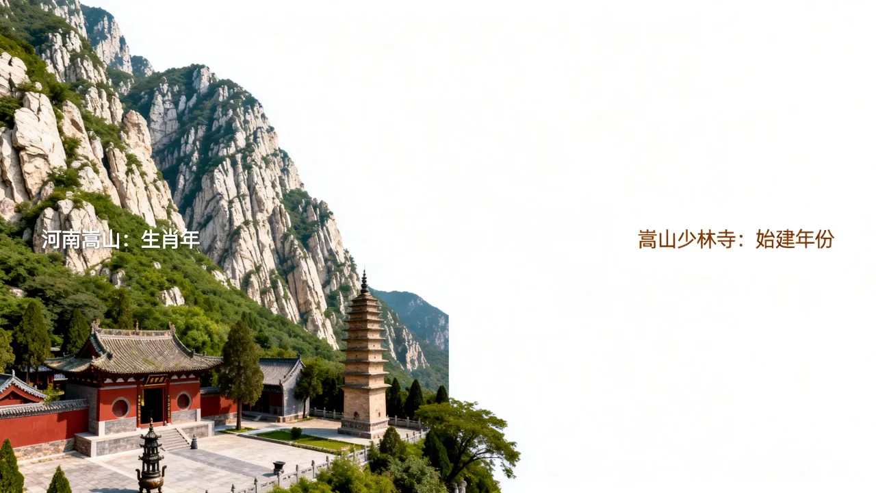 河南嵩山是什么生肖年,嵩山少林寺建于哪一年? 河南嵩山是什么生肖年,嵩山少林寺建于哪一年?