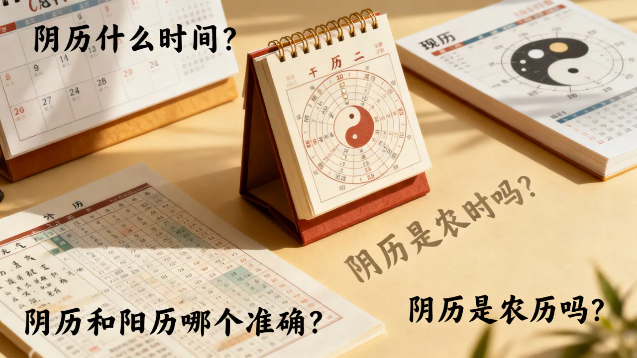 阴历什么时间?阴历和阳历哪个准确,阴历是农历吗? 阴历什么时间?阴历和阳历哪个准确,阴历是农历吗?