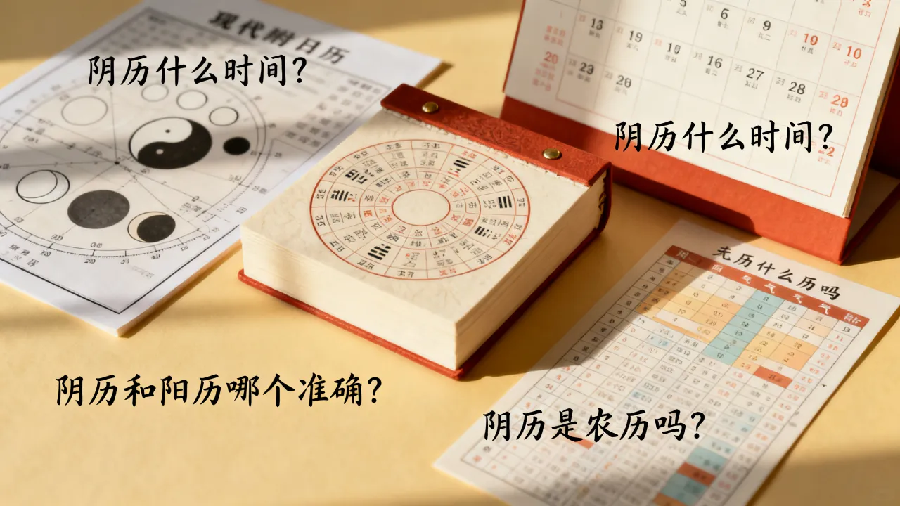 阴历什么时间?阴历和阳历哪个准确,阴历是农历吗? 阴历什么时间?阴历和阳历哪个准确,阴历是农历吗?