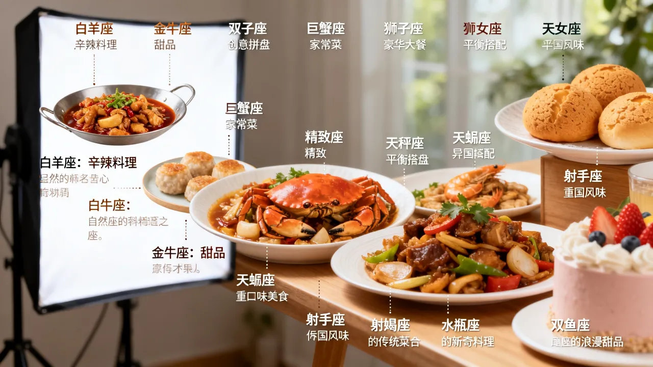 十二星座的食到底都有哪些神奇之处,你知道吗? 十二星座的食到底都有哪些神奇之处,你知道吗?