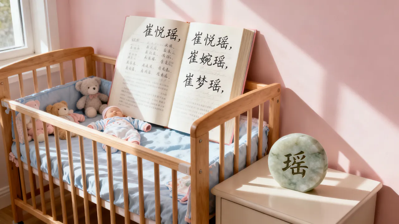 2025年女宝宝叫什么瑶好听又吉利?崔姓女孩最佳名字大全集 2025年女宝宝叫什么瑶好听又吉利?崔姓女孩最佳名字大全集