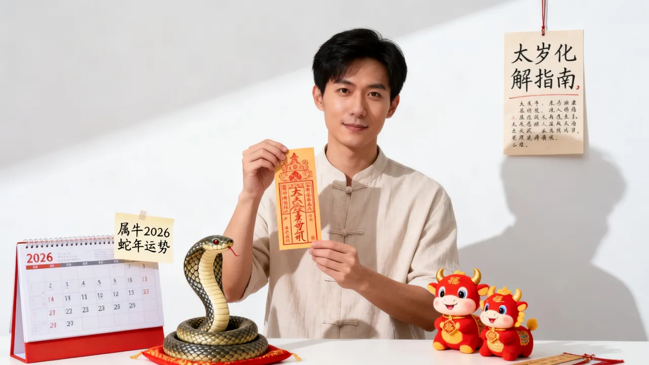 属牛人2026年蛇年有好运吗,属牛蛇年运势如何化解太岁? 属牛人2026年蛇年有好运吗,属牛蛇年运势如何化解太岁?