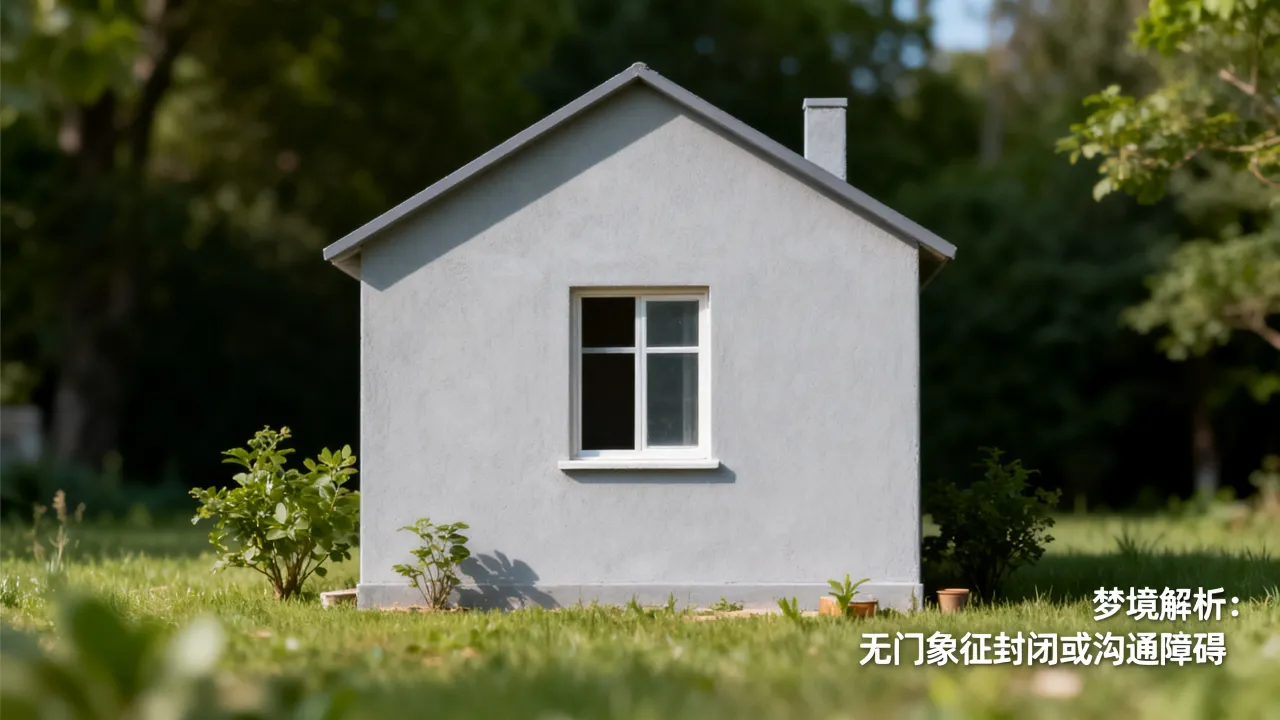 梦到房子无门好不好，梦见房子没有门是什么意思？