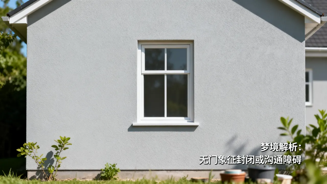梦到房子无门好不好，梦见房子没有门是什么意思？