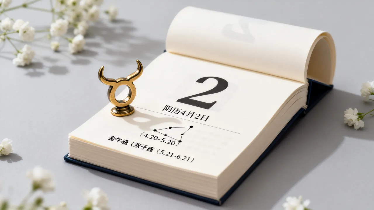 阴历4月2日是什么星座，农历四月初二属什么星座？