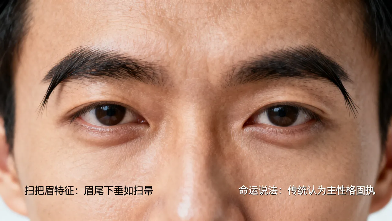 扫把眉毛的男人命运好不好?,扫把眉男人命运有何说法? 扫把眉毛的男人命运好不好?,扫把眉男人命运有何说法?
