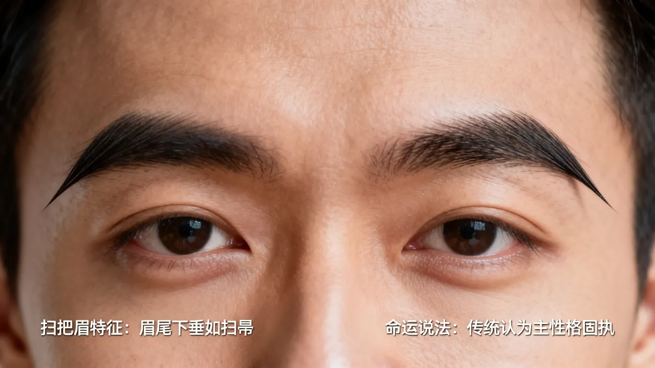 扫把眉毛的男人命运好不好?,扫把眉男人命运有何说法? 扫把眉毛的男人命运好不好?,扫把眉男人命运有何说法?