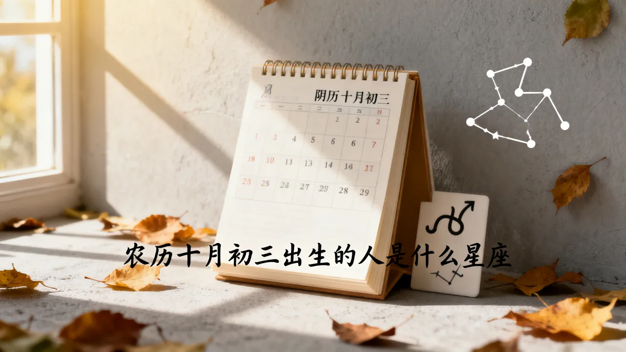 阴历十月初三是什么星座,农历十月初三出生的人是什么星座 阴历十月初三是什么星座,农历十月初三出生的人是什么星座