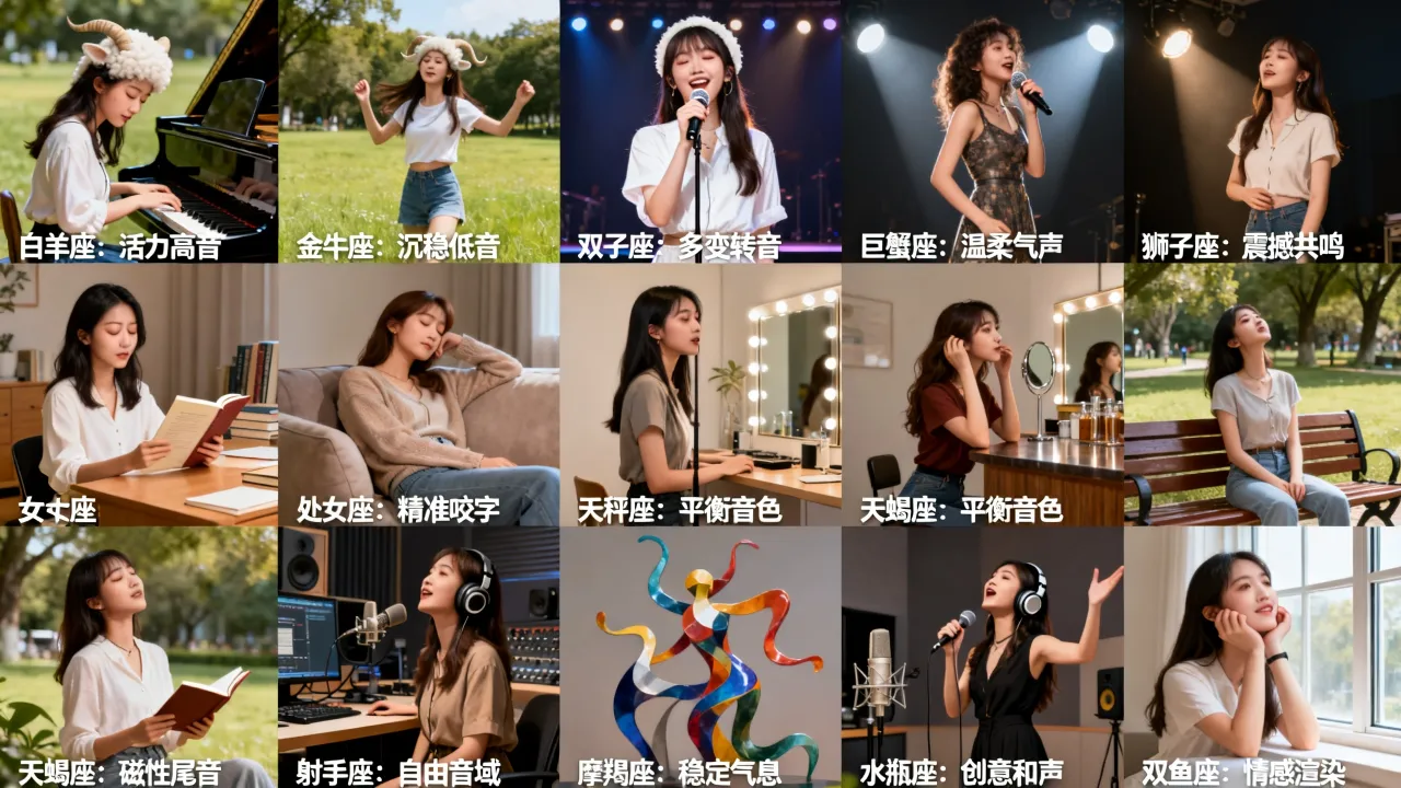 十二星座女生唱歌谁最好听?十二星座女生唱歌有什么特点 十二星座女生唱歌谁最好听?十二星座女生唱歌有什么特点