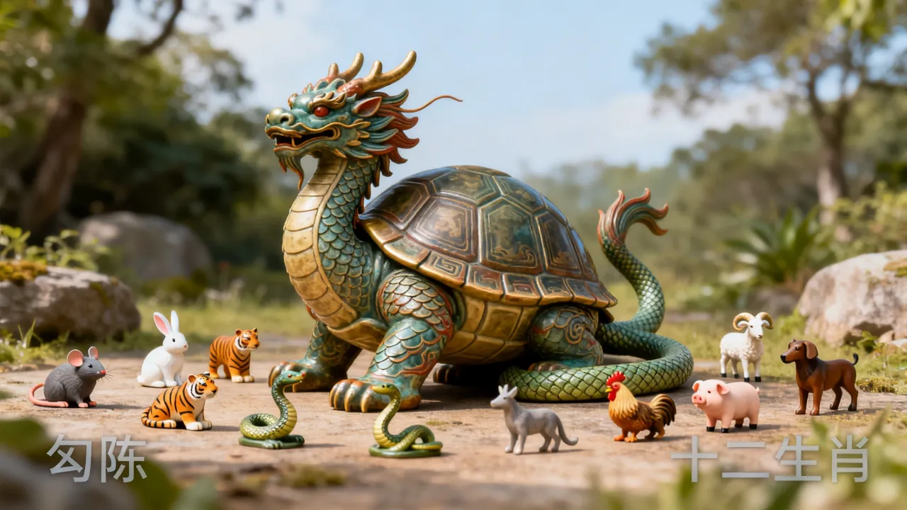 十二生肖是勾陈星吗,勾陈到底是一种什么神兽? 十二生肖是勾陈星吗,勾陈到底是一种什么神兽?