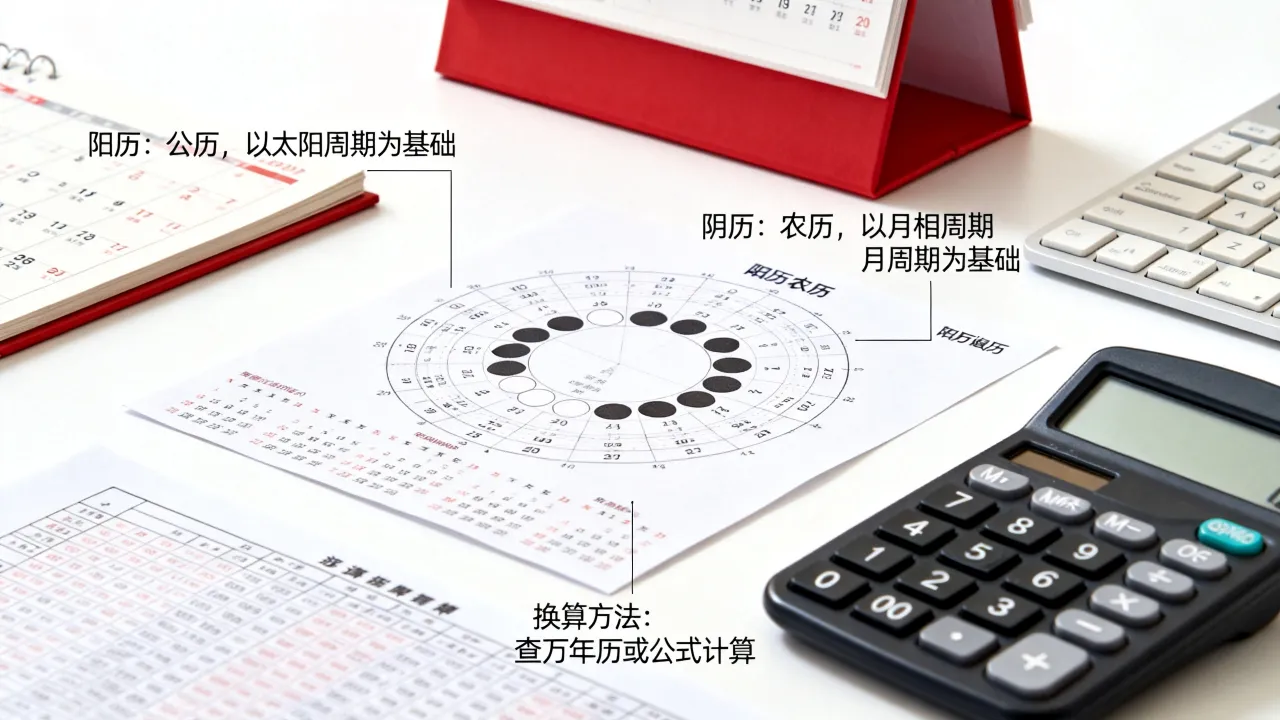 阳历和阴历咋算,阴历阳历之间的换算方法是什么 阳历和阴历咋算,阴历阳历之间的换算方法是什么
