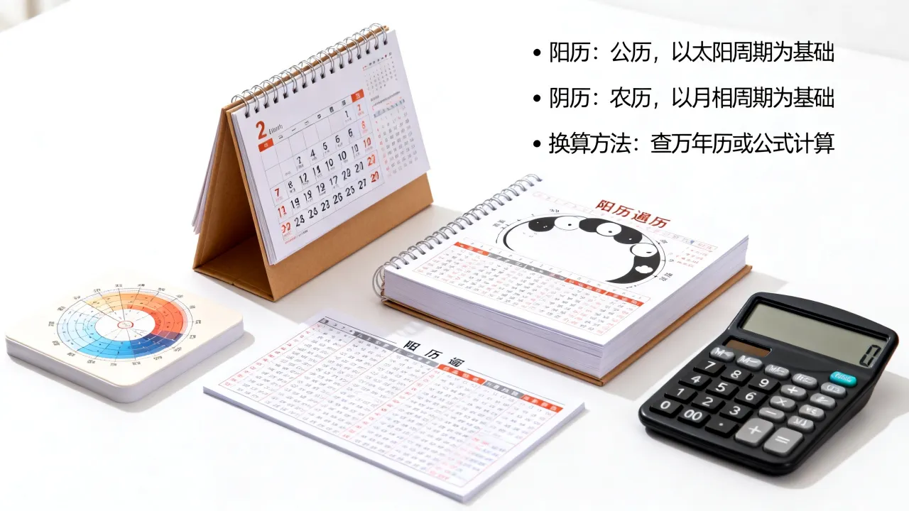 阳历和阴历咋算,阴历阳历之间的换算方法是什么 阳历和阴历咋算,阴历阳历之间的换算方法是什么