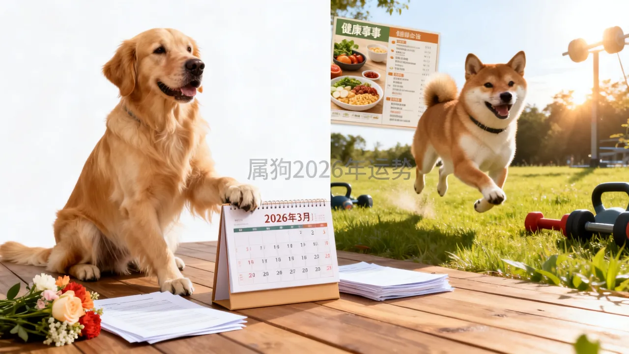 2026年属狗有哪三大喜事,几月最旺?属狗2026年运势最旺月份详解 2026年属狗有哪三大喜事,几月最旺?属狗2026年运势最旺月份详解