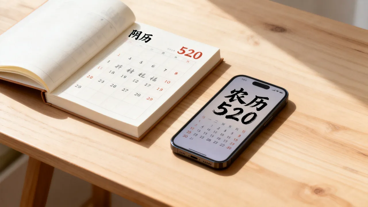 阴历520是几月几日,农历520是几月几号阳历是哪天 阴历520是几月几日,农历520是几月几号阳历是哪天