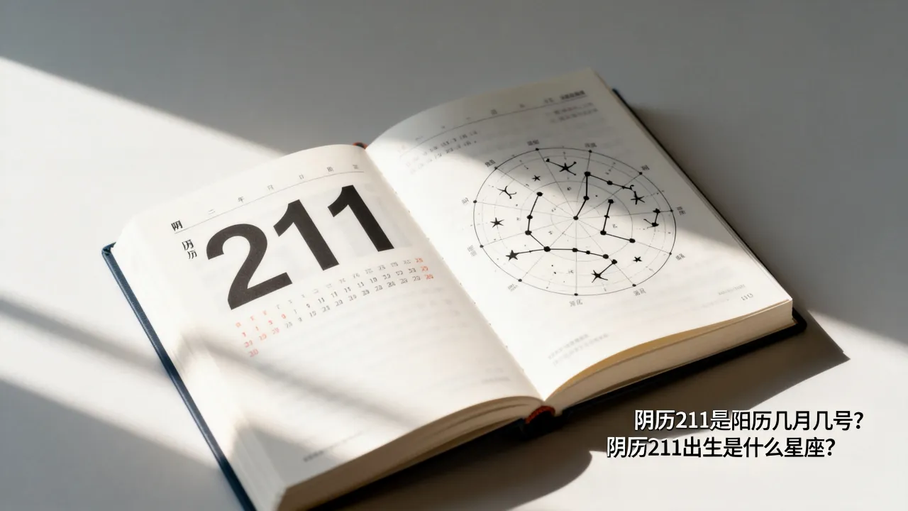 阴历211是阳历几月几号?阴历211出生是什么星座? 阴历211是阳历几月几号?阴历211出生是什么星座?