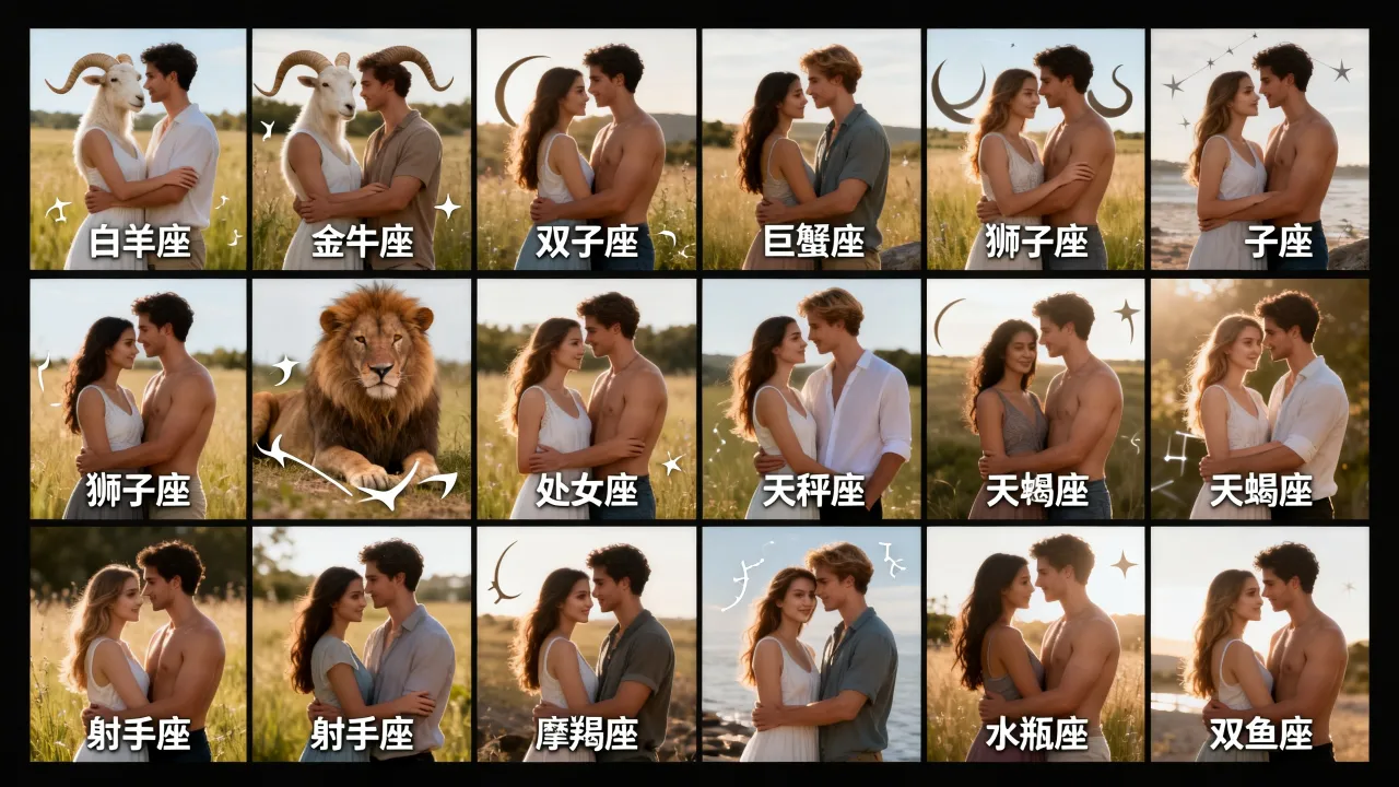 十二星座最合啪姿势图是什么?,星座情侣最完美啪姿势是哪种? 十二星座最合啪姿势图是什么?,星座情侣最完美啪姿势是哪种?
