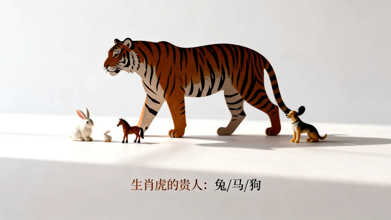 生肖虎的贵人是什么生肖，属虎人命中贵人是哪个属相