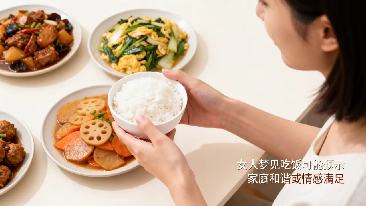 梦见吃饭是啥意思,女人梦见吃饭有什么预兆 梦见吃饭是啥意思,女人梦见吃饭有什么预兆