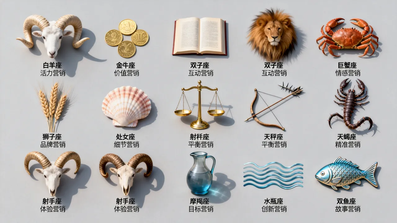 十二星座营销方式有哪些?星座营销怎么做最有效 十二星座营销方式有哪些?星座营销怎么做最有效