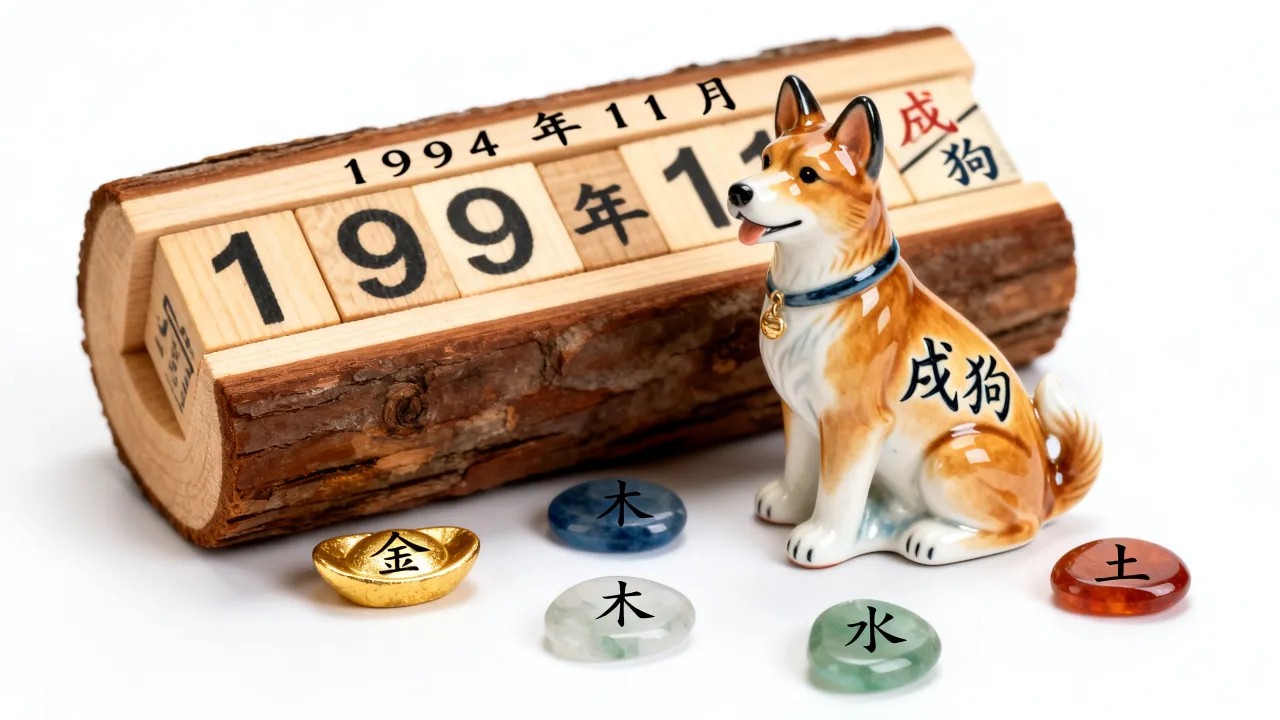 阴历1994年11月出生是什么命，属狗的人五行缺什么？