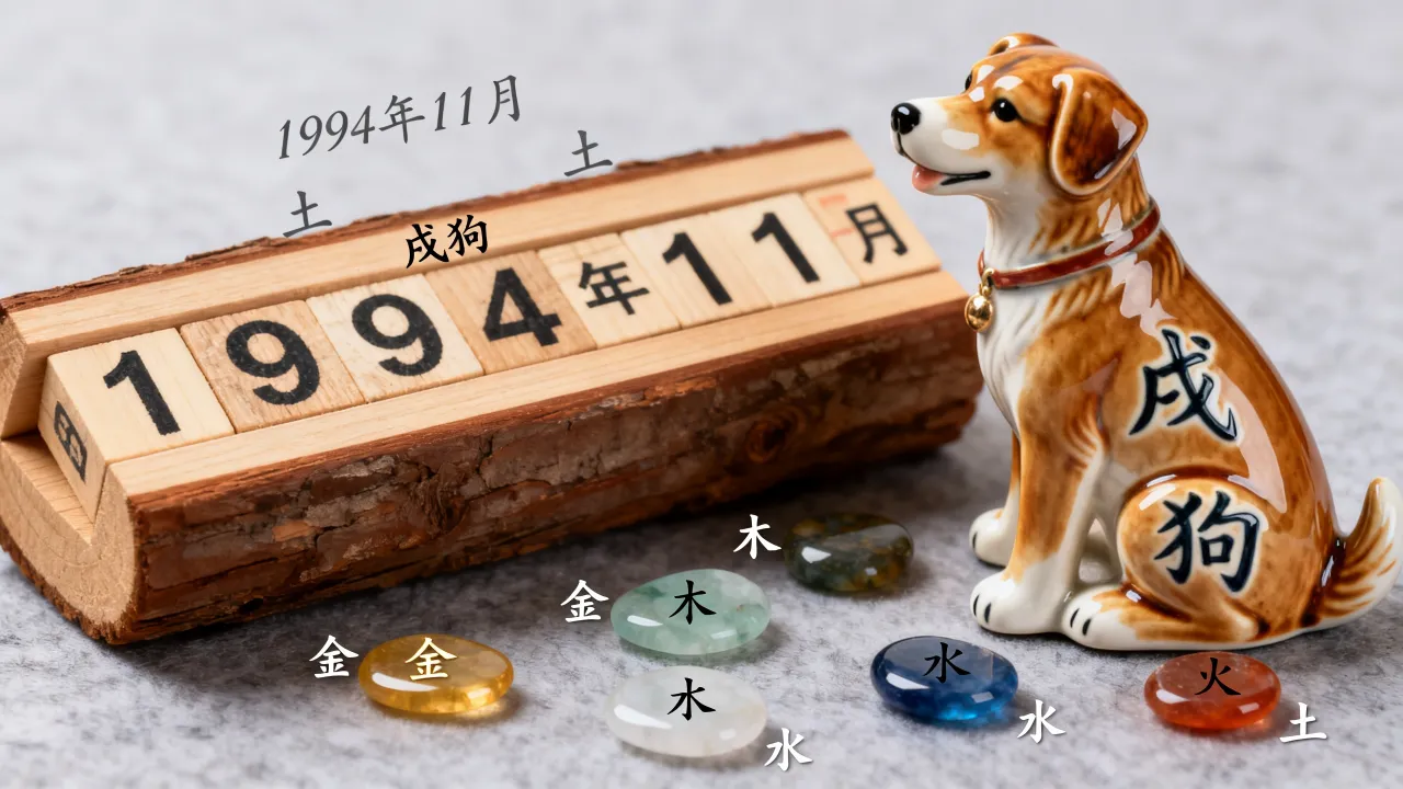 阴历1994年11月出生是什么命，属狗的人五行缺什么？