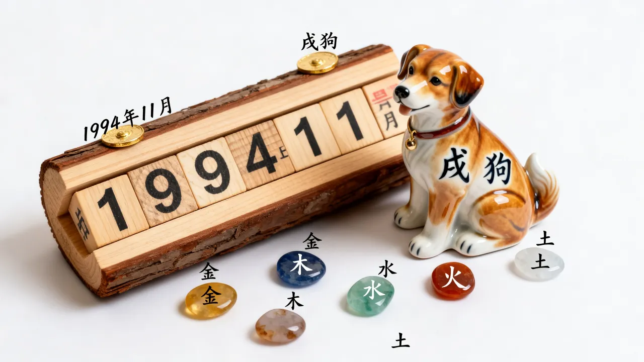 阴历1994年11月出生是什么命，属狗的人五行缺什么？