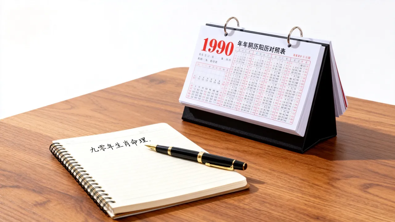 九零年阴历是什么命?,九零年阴历阳历生日对照表 九零年阴历是什么命?,九零年阴历阳历生日对照表