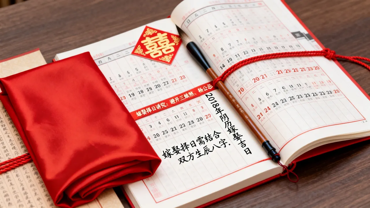 2018阴历嫁娶吉日怎么选,嫁娶择日有哪些讲究? 2018阴历嫁娶吉日怎么选,嫁娶择日有哪些讲究?