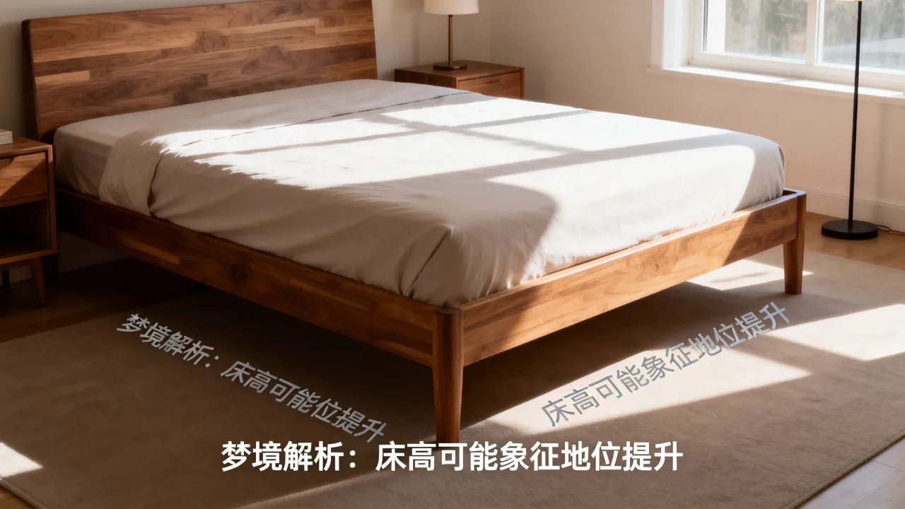 梦到了床很高有什么含义，周公解梦梦见床很高预示着什么