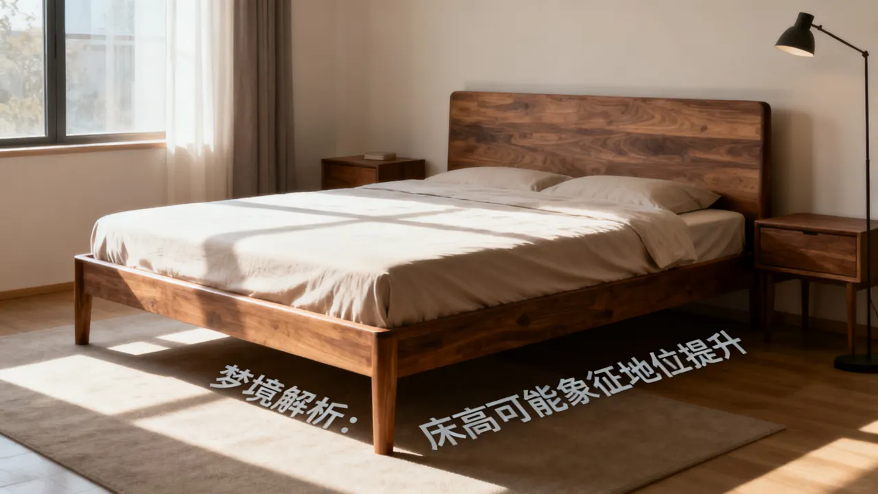梦到了床很高有什么含义，周公解梦梦见床很高预示着什么