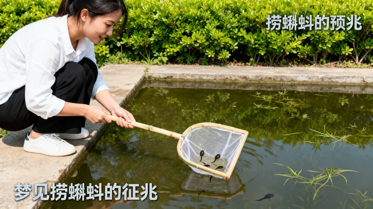 梦到了捞蝌蚪的预兆是什么,梦见捞蝌蚪有什么征兆? 梦到了捞蝌蚪的预兆是什么,梦见捞蝌蚪有什么征兆?