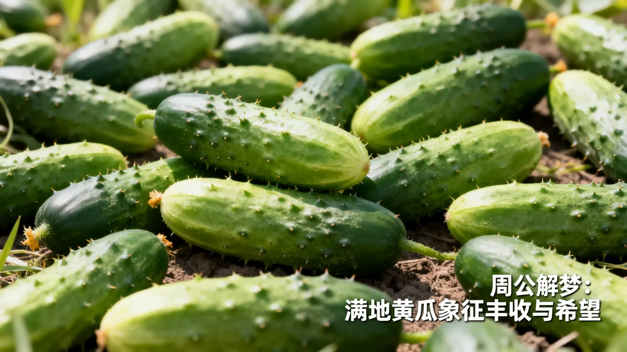 梦见满地黄瓜是好是坏,周公解梦梦见满地黄瓜是什么意思? 梦见满地黄瓜是好是坏,周公解梦梦见满地黄瓜是什么意思?