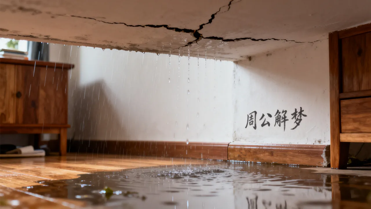 梦到下雨房漏水有什么说法,周公解梦梦见漏水预示啥? 梦到下雨房漏水有什么说法,周公解梦梦见漏水预示啥?