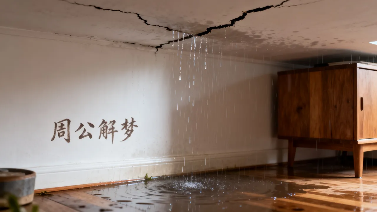 梦到下雨房漏水有什么说法,周公解梦梦见漏水预示啥? 梦到下雨房漏水有什么说法,周公解梦梦见漏水预示啥?