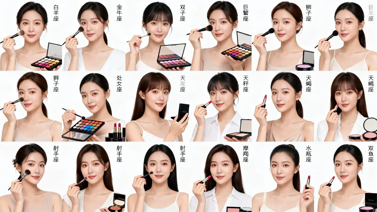 十二星座女谁会化妆?哪个星座女化妆技术最好? 十二星座女谁会化妆?哪个星座女化妆技术最好?