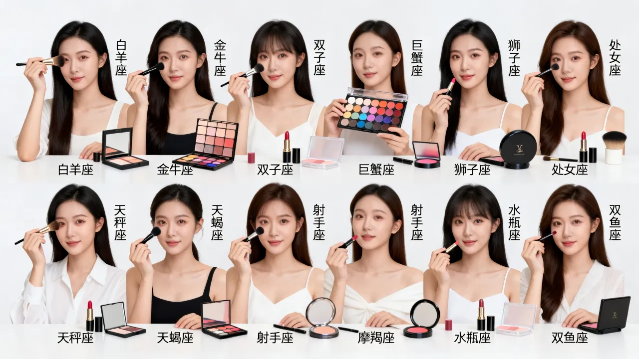 十二星座女谁会化妆?哪个星座女化妆技术最好? 十二星座女谁会化妆?哪个星座女化妆技术最好?