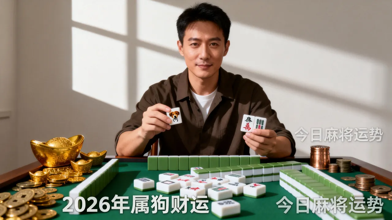 2026属狗财运如何走旺,今日打麻将运势能爆棚吗? 2026属狗财运如何走旺,今日打麻将运势能爆棚吗?